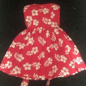 Pink floral Hollister dress